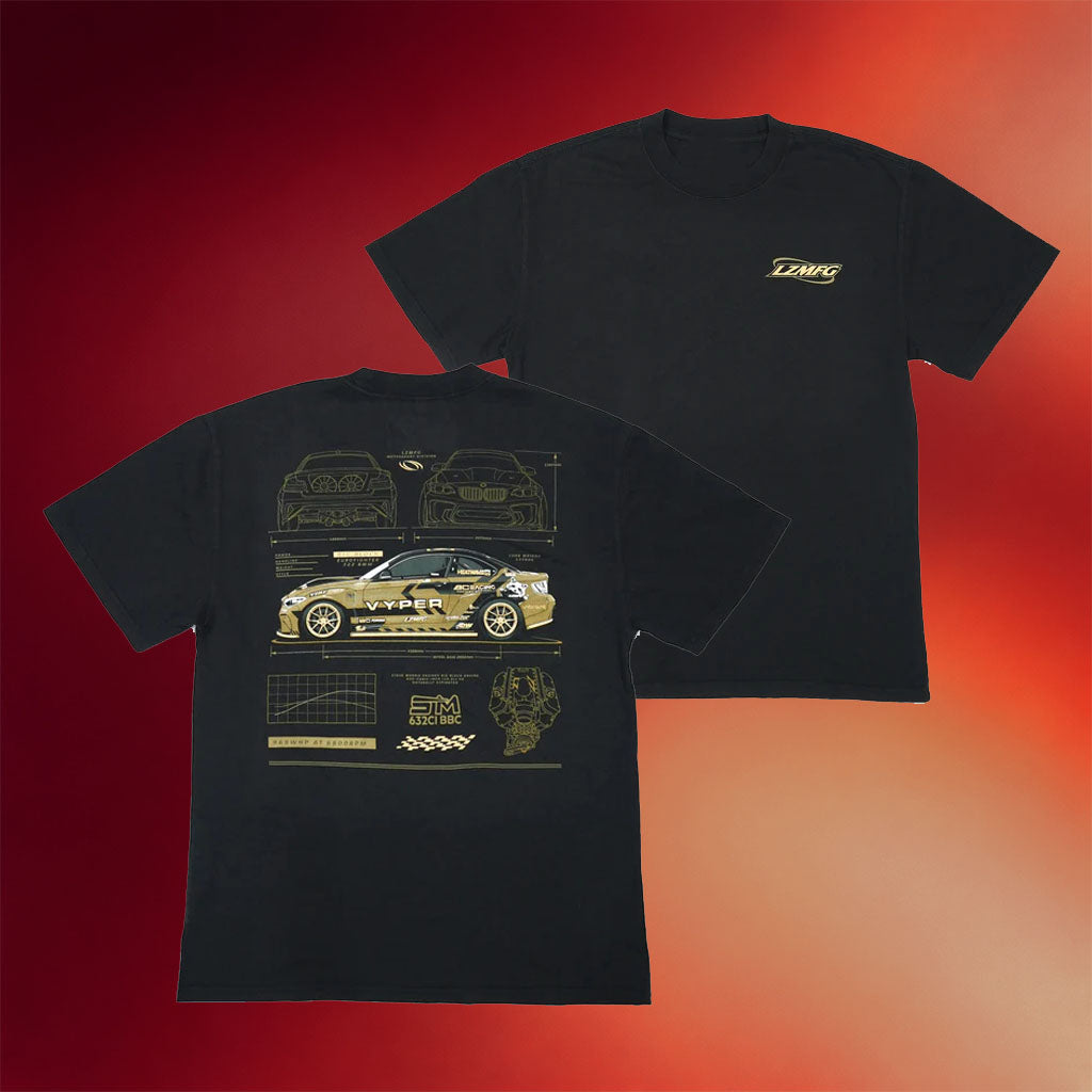 LZMFG Merch 2026 Big Block F22 T-Shirt Birthday Gift Ideas For Brothers