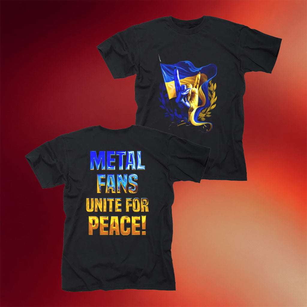 Indiemerch Merch 2026 Napalm Records Metal Fans Unite For Peace T-Shirt Gifts For Him