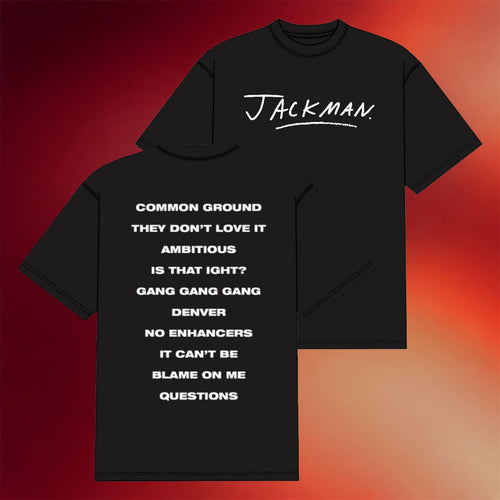 Jack Harlow Merch 2026 Jackman Tracklist T-Shirt Cool Gifts For Music Lovers