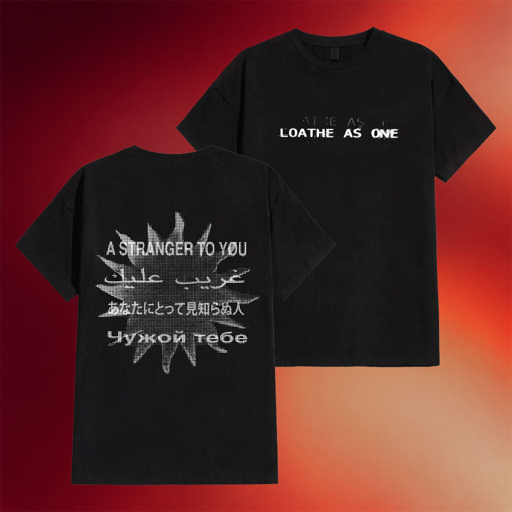 Loathe Merch 2026 Loathe As One Dotted T-Shirt A Stranger To You Shirt Gift For Band Fans