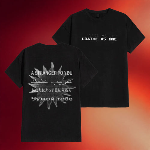 Loathe Merch 2026 Loathe As One Dotted T-Shirt A Stranger To You Shirt Gift For Band Fans