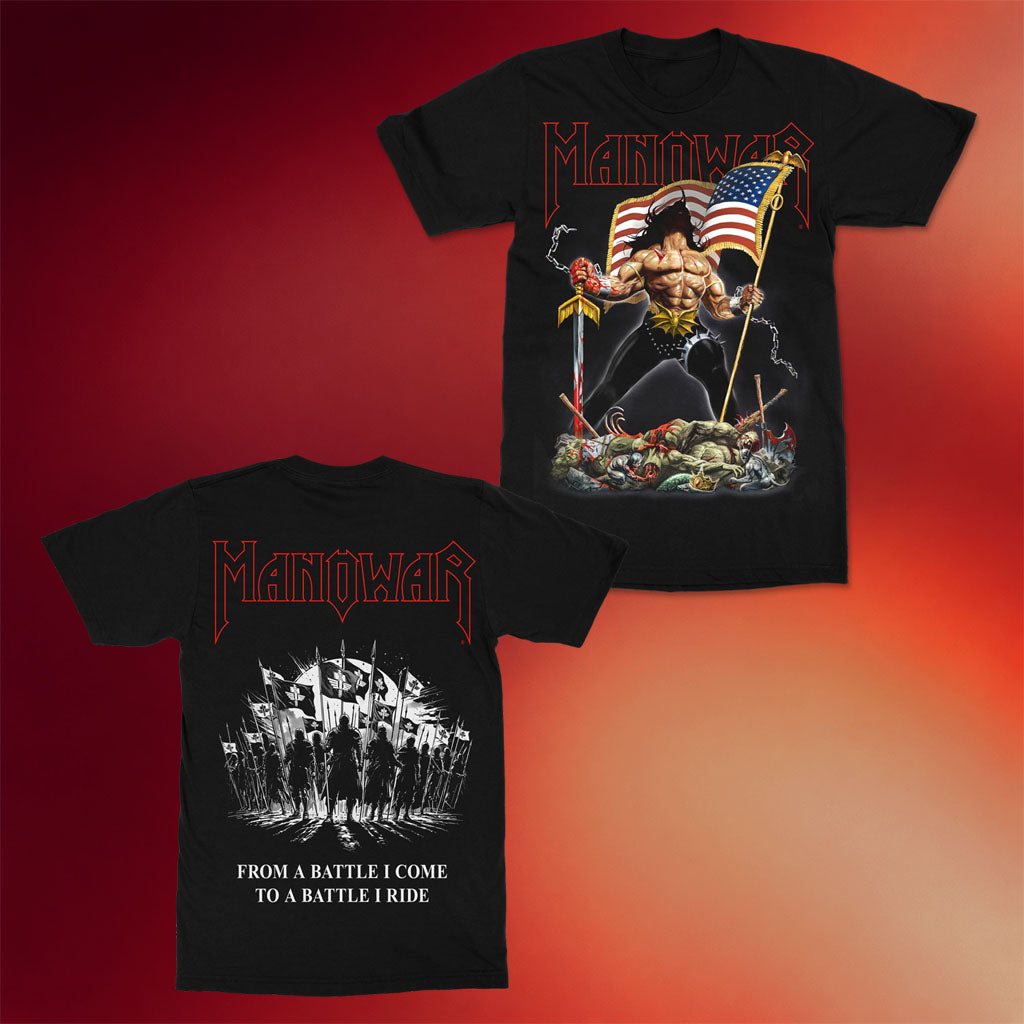 Manowar Merch Warriors Of The World 2025 T-Shirt Unique Gifts For Music Lovers