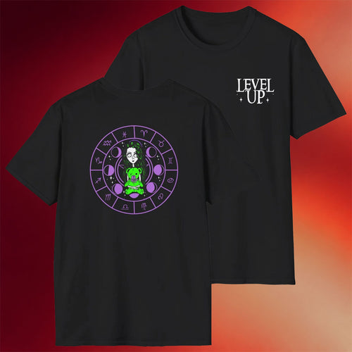 Level Up Merch Level Up Summoning Circle T-Shirt Birthday Gift Ideas For Daughter