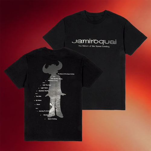 Jamiroquai Merch 2026 Space Cowboy 30th Anniversary Tracklist T-Shirt Gifts For Music Fans