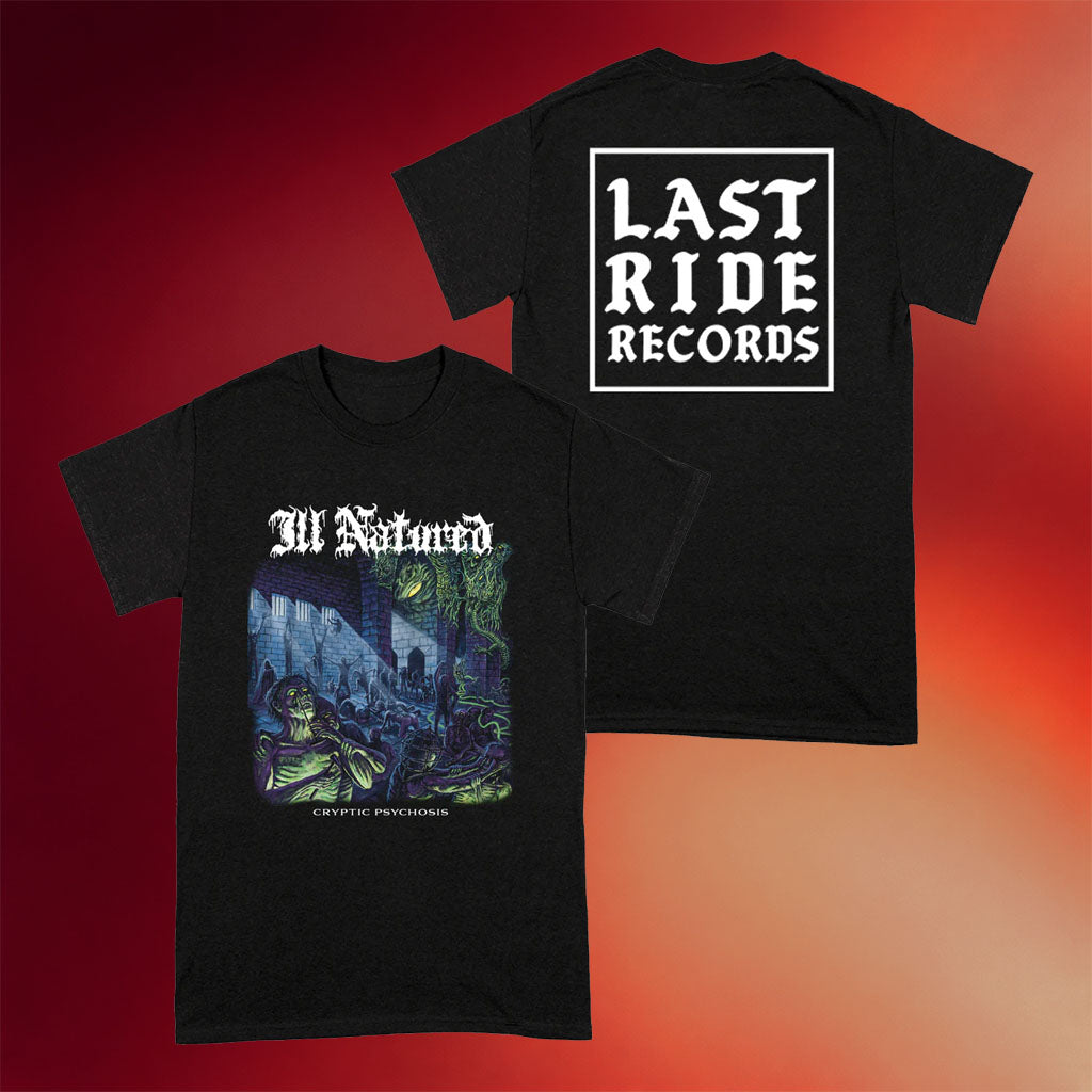 Last Ride Records Merch 2026 Ill Natured Cryptic Artwork Shirt Gift Ideas For Husband