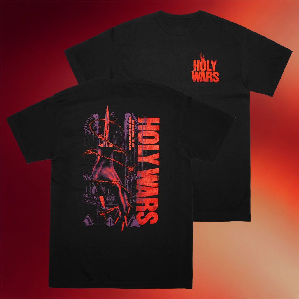 Holy Wars Merch 2026 Deus Ex Machina T-Shirt Holy Wars Band Shirt Gifts Ideas For Him