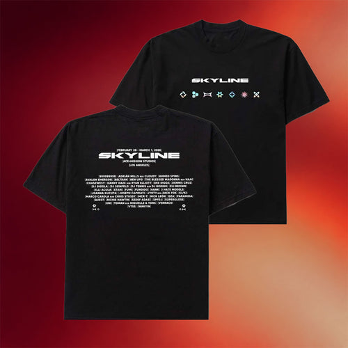 Insomniac Merch Skyline 2026 T-Shirt Birthday Present For Brother