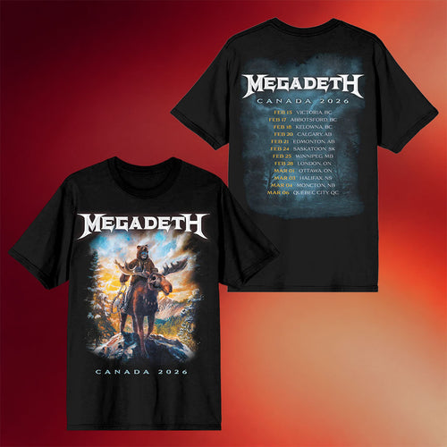 Megadeth Merch 2026 Canada Admat T-Shirt Megadeth Shirt Gifts For Band Fans