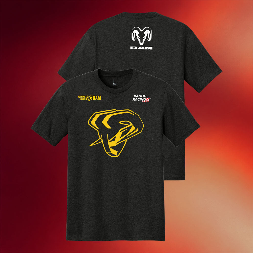 Kaulig Racing Merch Kaulig Racing X Ram Race For The Seat T-Shirt Gifts For Racing Fans