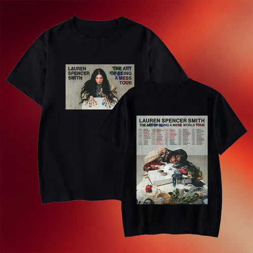 Lauren Spencer Smith Merch The Art Of Being A Mess Tour 2025 T-Shirt Gift For Concert Lover