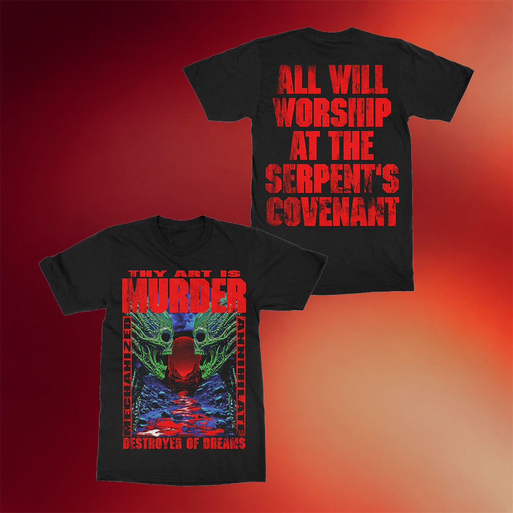 Indiemerch Merch 2026 Thy Art Is Murder Destroyer Of Dreams T-Shirt Gifts For Brothers