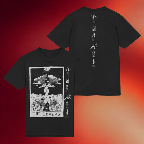 Miniminuteman Merch 2026 Lovers Tarot Card T-Shirt Birthday Gift For Sisters