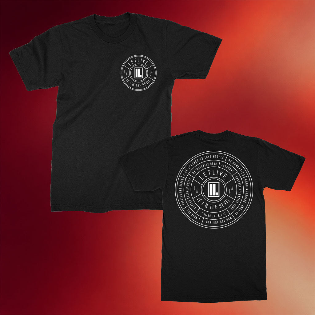 Letlive Merch 2026 Cycle T-Shirt If I_m The Devil Shirt Cool Gifts For Rock Fans