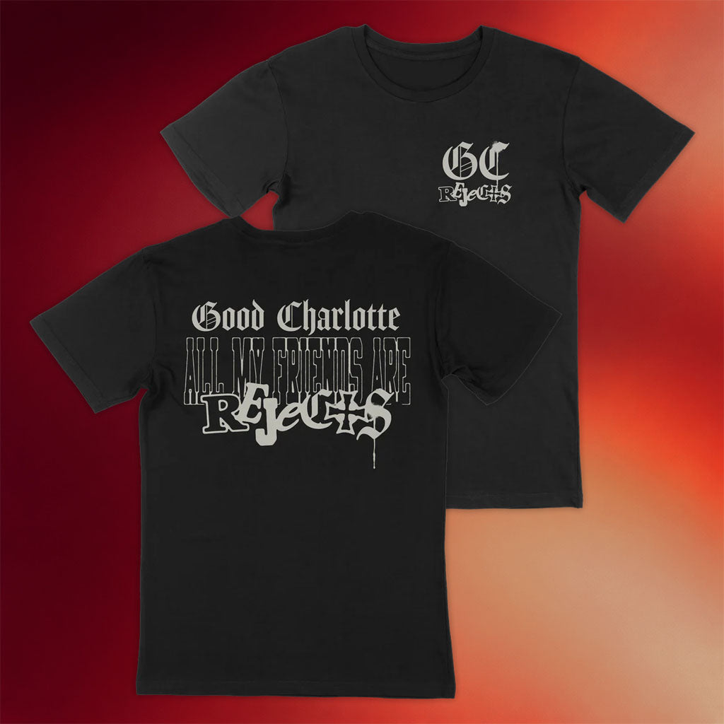 Good Charlotte Merch 2026 Rejects Club T-Shirt Birthday Presents For Brother