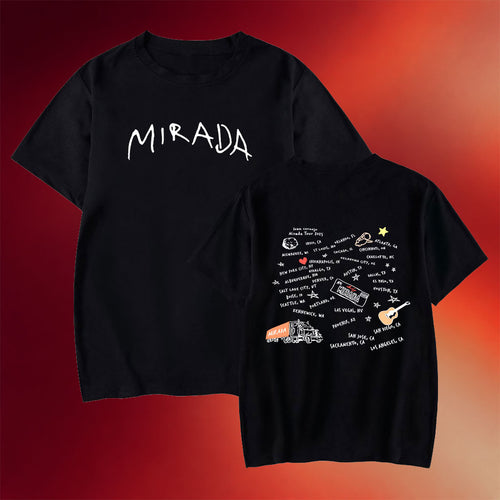 Lucki Merch 2026 Lucki Gemini Tour T-Shirt Mirada Shirt Best Gifts For Rapper Fans