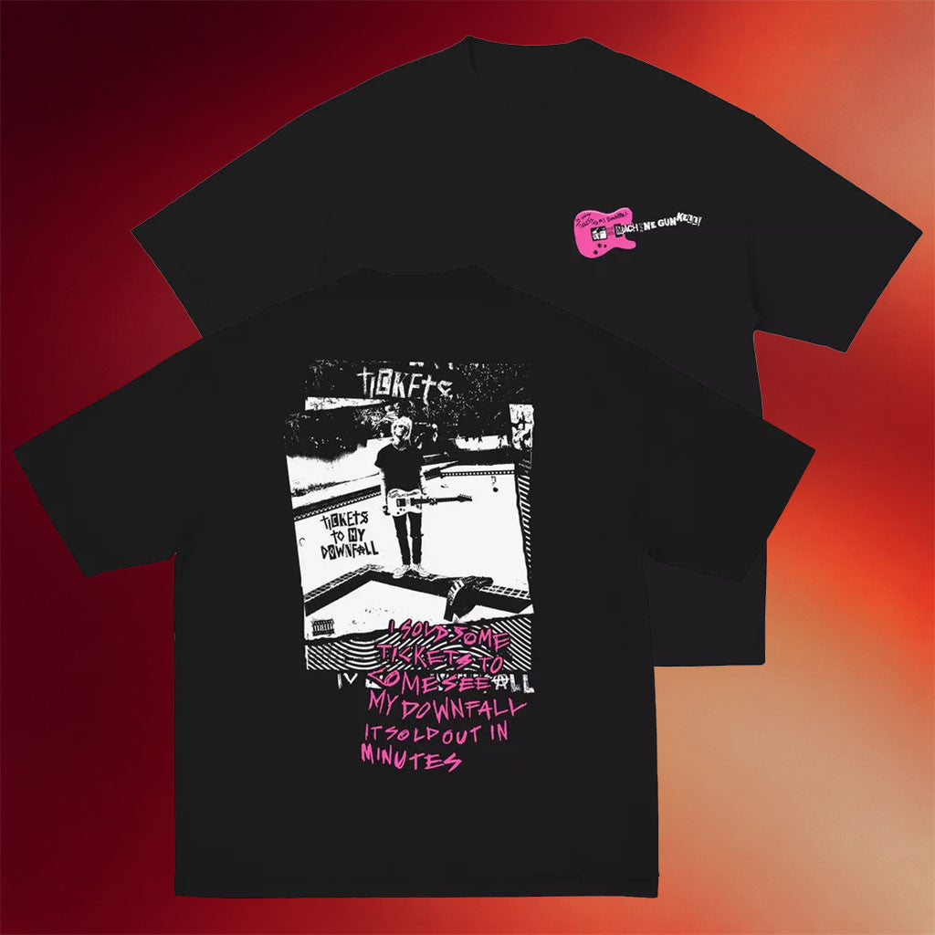 Machine Gun Kelly Merch MGK Tickets To My Downfall T-Shirt Gifts For Music Fans