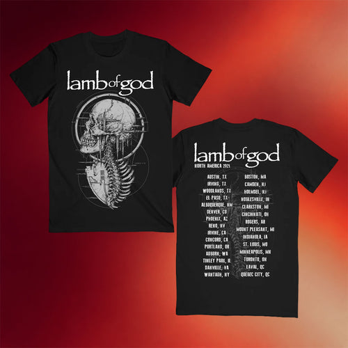 Lamb Of God Merch Black Static Tour T-Shirt Best Gifts For Music Lovers