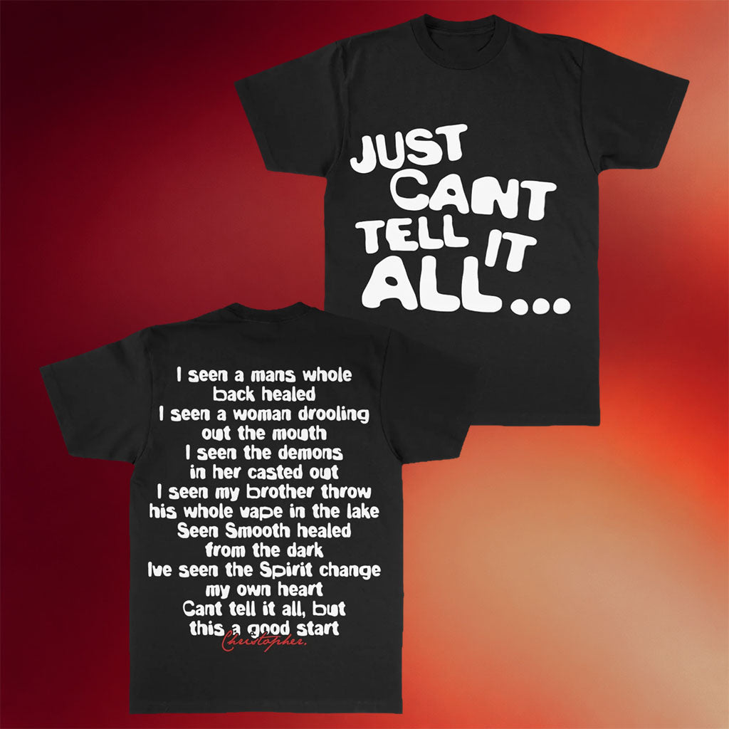 Hulvey Merch 2026 Just Can_t Tell It All T-Shirt Hulvey Shirt Good Fathers Day Gifts