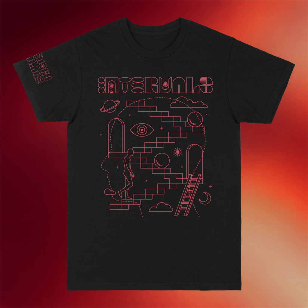 Intervals Merch 2026 Surrealism T-Shirt Intervals  Shirts Music Lover Gifts For Him