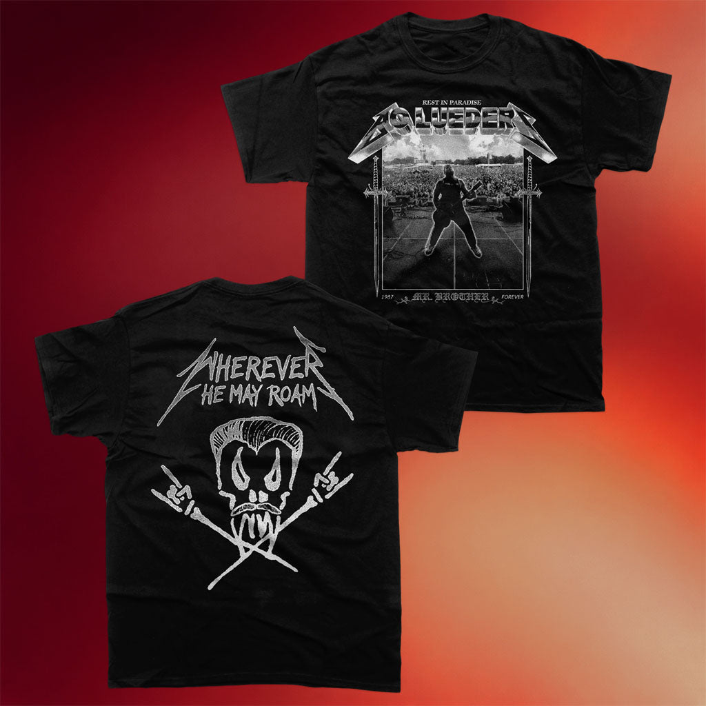 Hardlore Merch 2026 Bo Forever Black T-Shirt Rest In Paradise Bo Lueders Shirt Fan Gifts