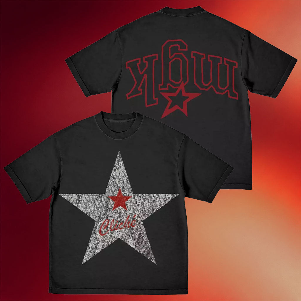 Machine Gun Kelly Merch MGK Cliche Star T-Shirt Gifts For Rapper Fans