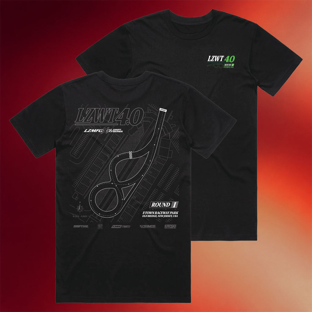 LZMFG Merch 2026 LZ World Tour Round 1 Track T-Shirt LZWT Shirt Gifts For Husband