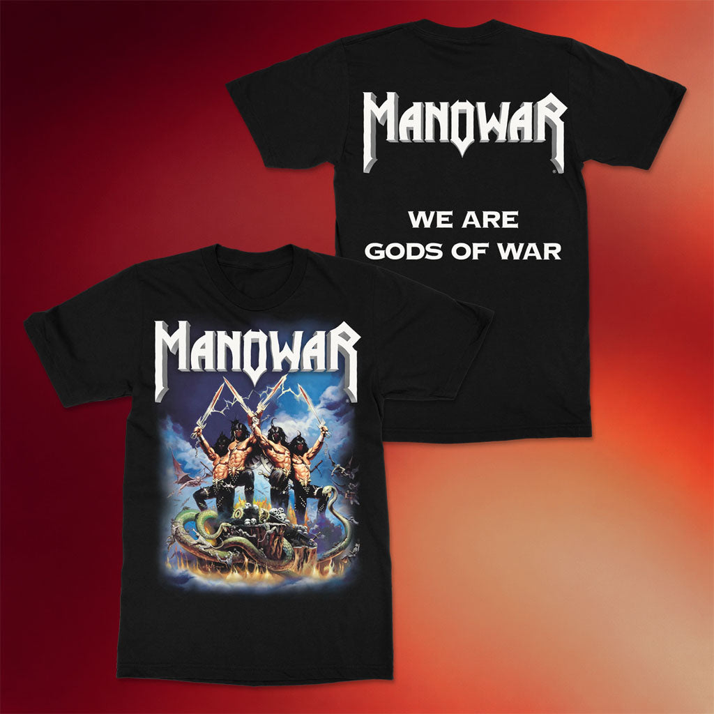 Manowar Merch 2026 We Are Gods Of War T-Shirt Gifts For Band Lovers
