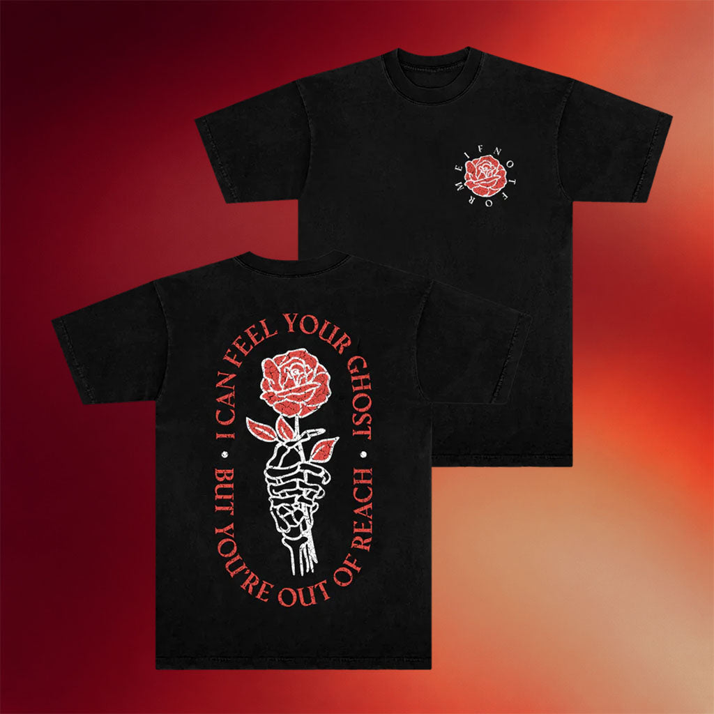 If Not For Me Merch I Can Feel Your Ghost T-Shirt Presents For Music Lovers