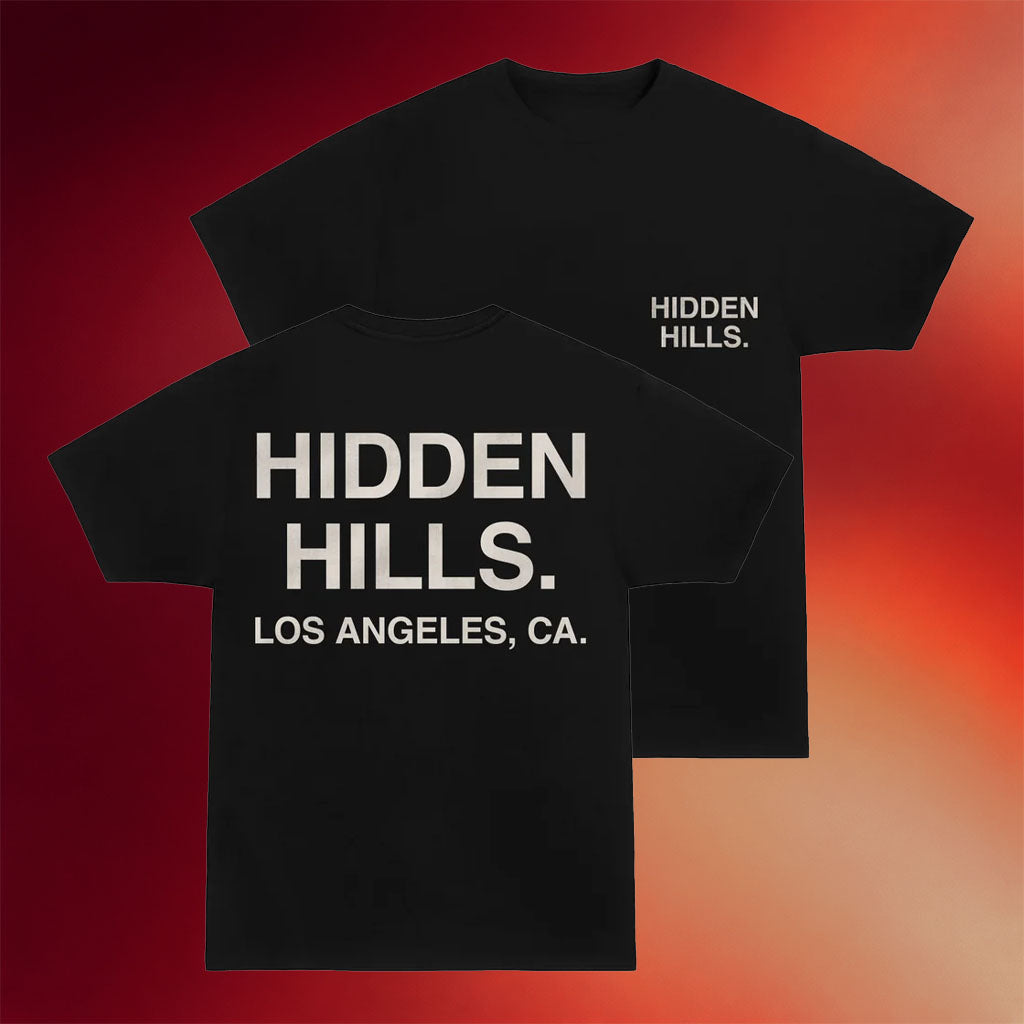 Hidden Hills Club Merch Hidden Hills Los Angeles CA T-Shirt Gifts For Husband