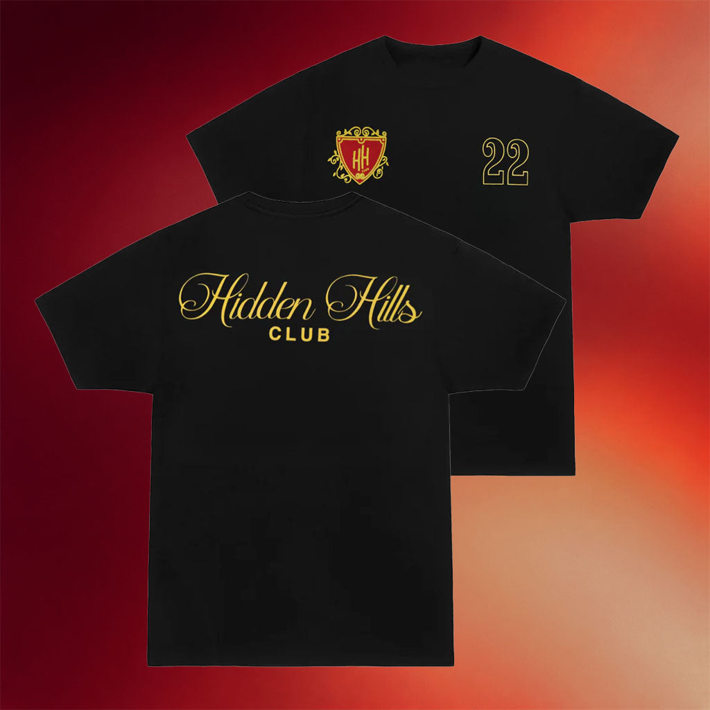 Hidden Hills Club Merch Crest T-Shirt Hidden Hills Club Shirt Birthday Gift For Him