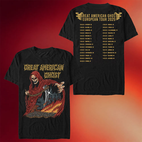 Great American Ghost Merch Zenith Tour 2025 T-Shirt Music Lover Gifts For Him