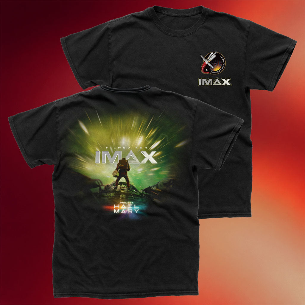 Imax Merch 2026 Project Hail Mary X IMAX T-Shirt Project Hail Mary Merch Sci Fi Fan Gifts