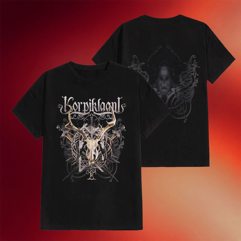 Impericon Store Merch Korpiklaani Crest T-Shirt