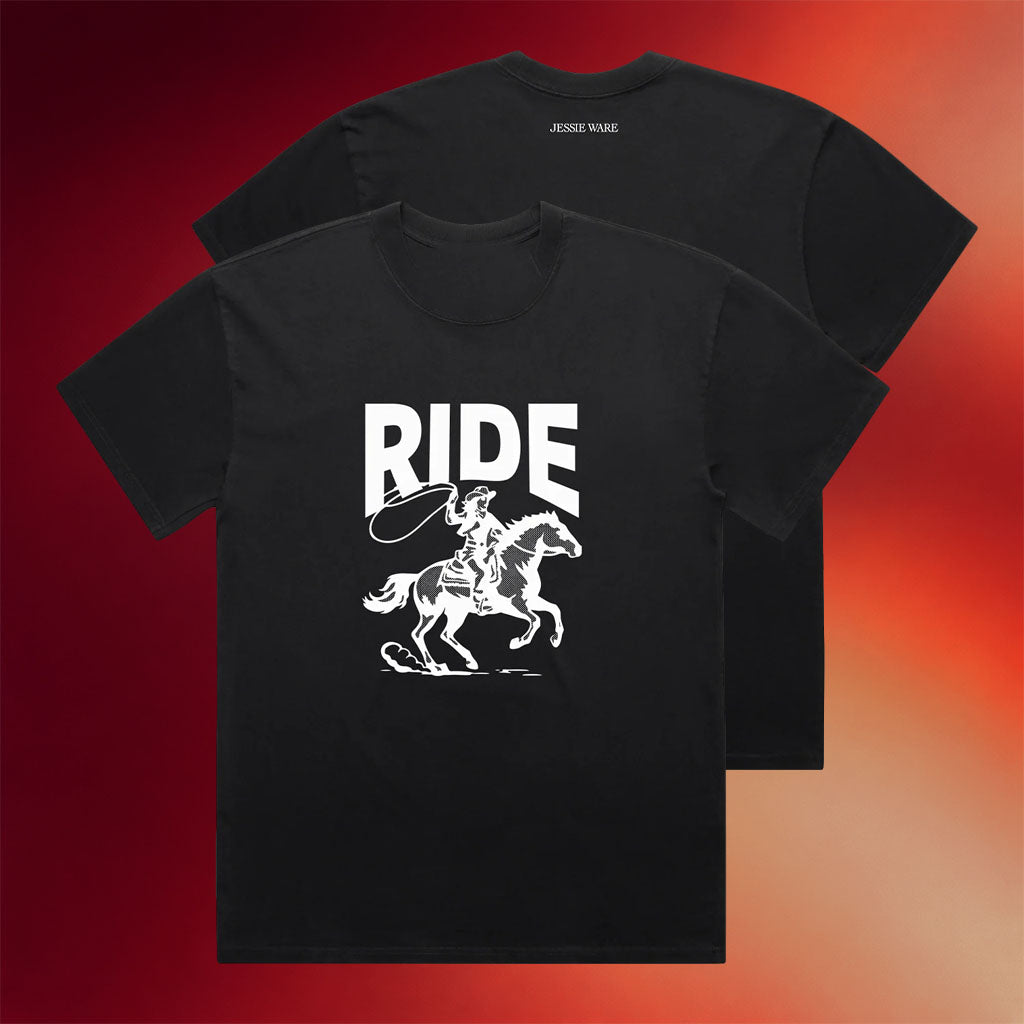 Jessie Ware Merch 2026 Ride Black T-Shirt Jessie Ware Shirt Gift Ideas For Music Lovers