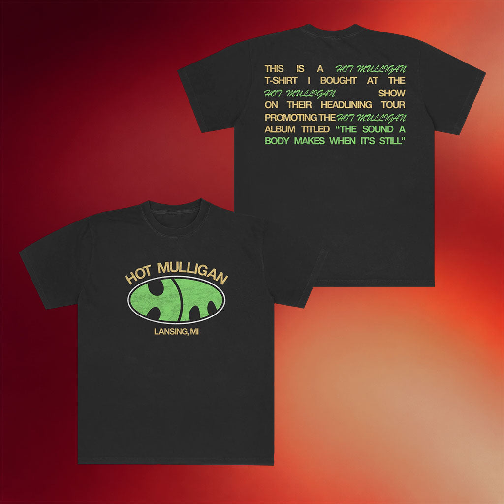 Hot Mulligan Merch Bubble Logo Tour T-Shirt Hot Mulligan Shirt Cool Gifts For Band Fans
