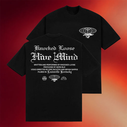 Knocked Loose Merch 2026 Babylon X Knocked Loose Credits T-Shirt Gifts For Music Fans
