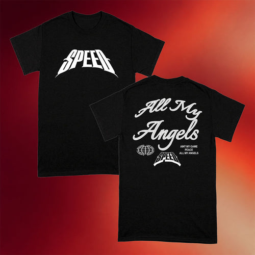 Last Ride Records Merch 2026 Speed All My Angels T-Shirt Presents For Boyfriend