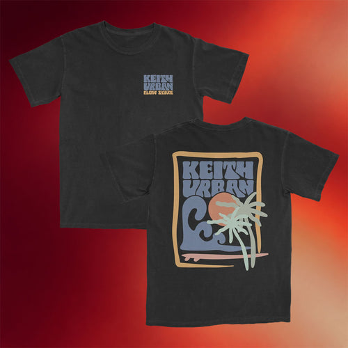 Keith Urban Merch 2026 Flow State Black T-Shirt Keith Urban Shirt Present For Music Lovers
