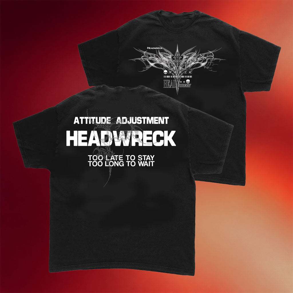 Headwreck Merch Attitude Adjustment Headwreck T-Shirt Birthday Gifts For Music Lovers