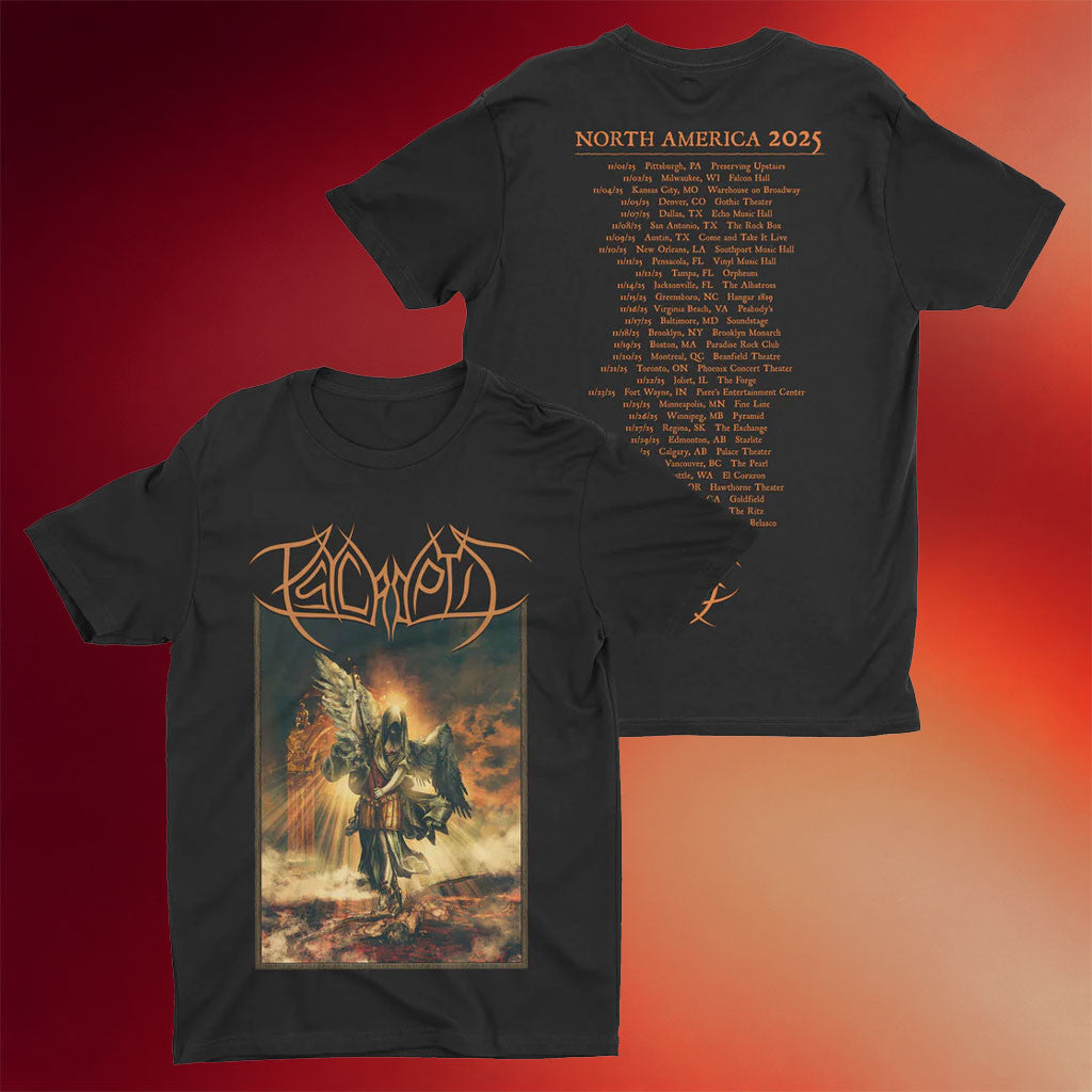 Night Shift Merch Psycroptic North American Tour 2025 T-Shirt Birthday Gift Ideas For Him