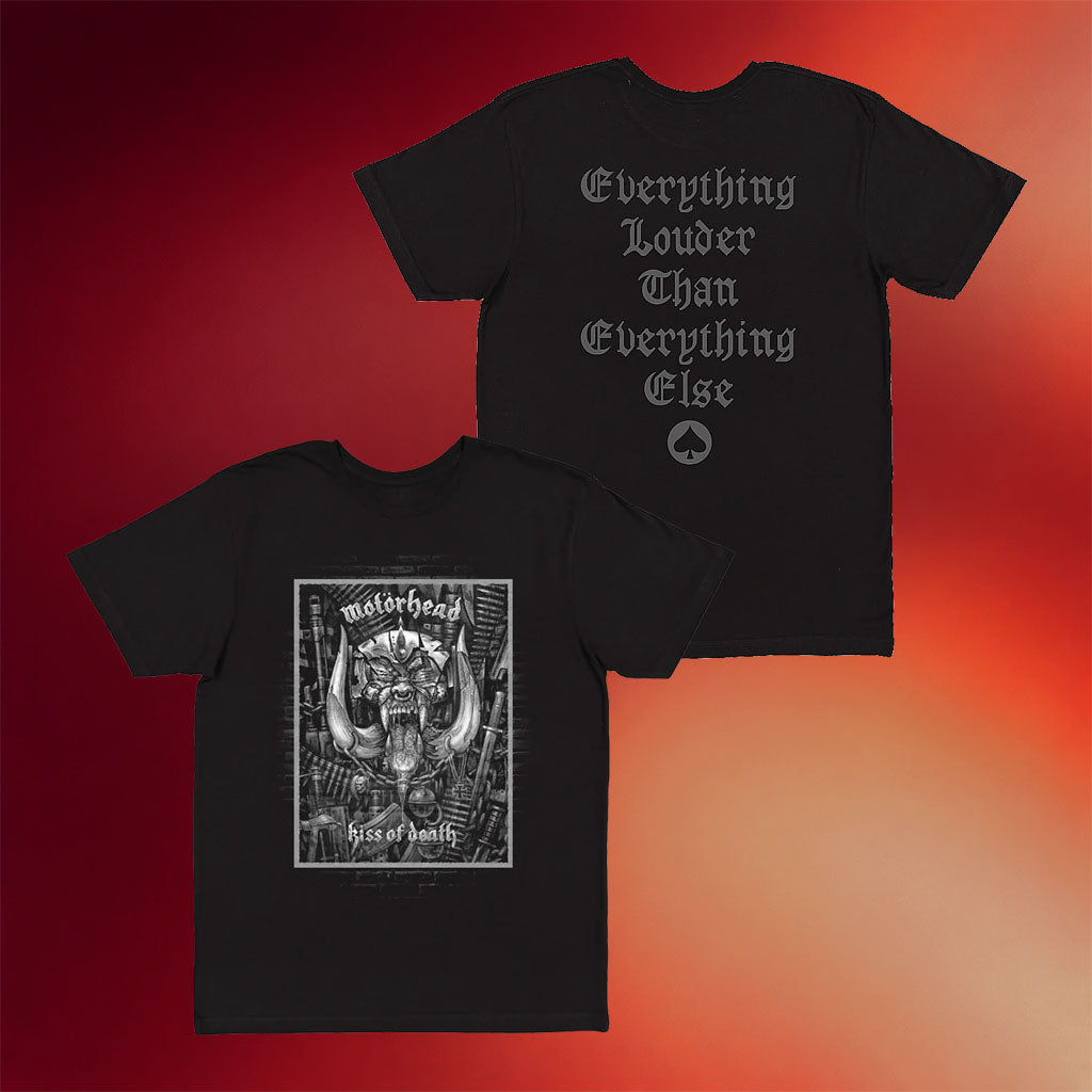 Motorhead Merch 2026 Kiss Of Death T-Shirt Motorhead Shirt Best Gift For Rock Music Lovers