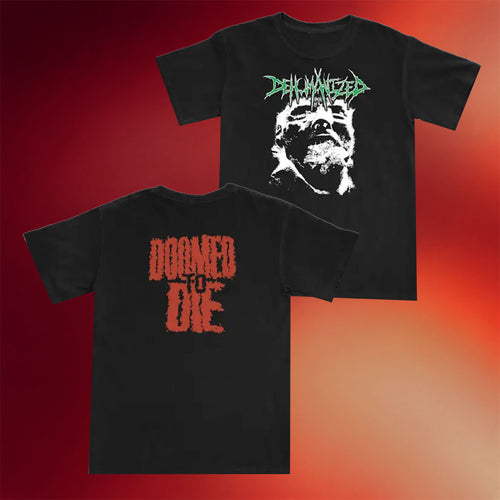 Murderous Merch Doomed To Die T-Shirt Birthday Gift Ideas For Dad