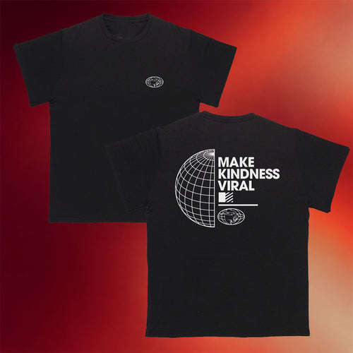 MrBeast Merch Stealth Globe T-Shirt Make Kindness Viral Shirt Gift Ideas For Husband