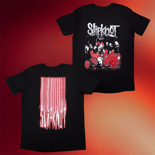 Night Shift Merch Slipknot Shirt Stretched Barcode T-Shirt Good Gifts For Dad