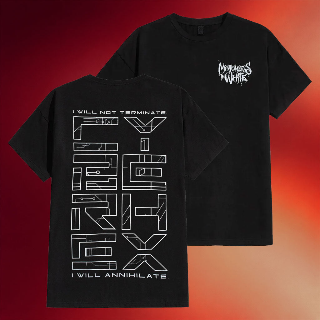 Motionless In White Merch Motionless In White Tech T-Shirt Gifts For Band Fans