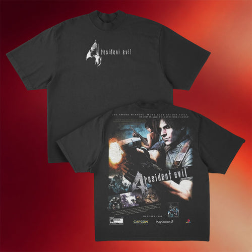 Prestige Merch Supply Resident Evil 4 T-Shirt Birthday Gifts For Video Game Lovers