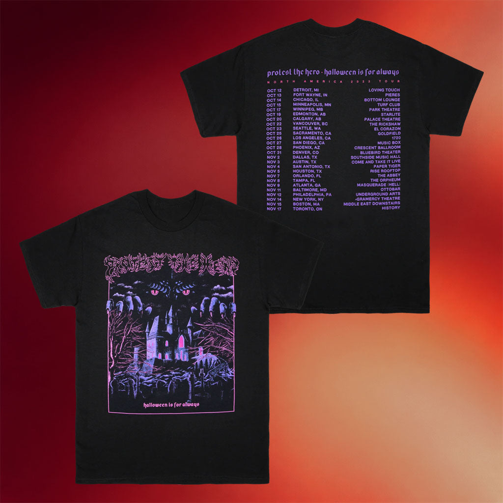 Protest The Hero Merch Halloween Tour T-Shirt Best Gifts For Music Lovers