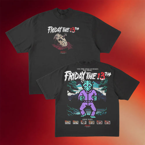 Prestige Merch Supply NES Friday The 13th T-Shirt Best Gifts For Horror Fans_