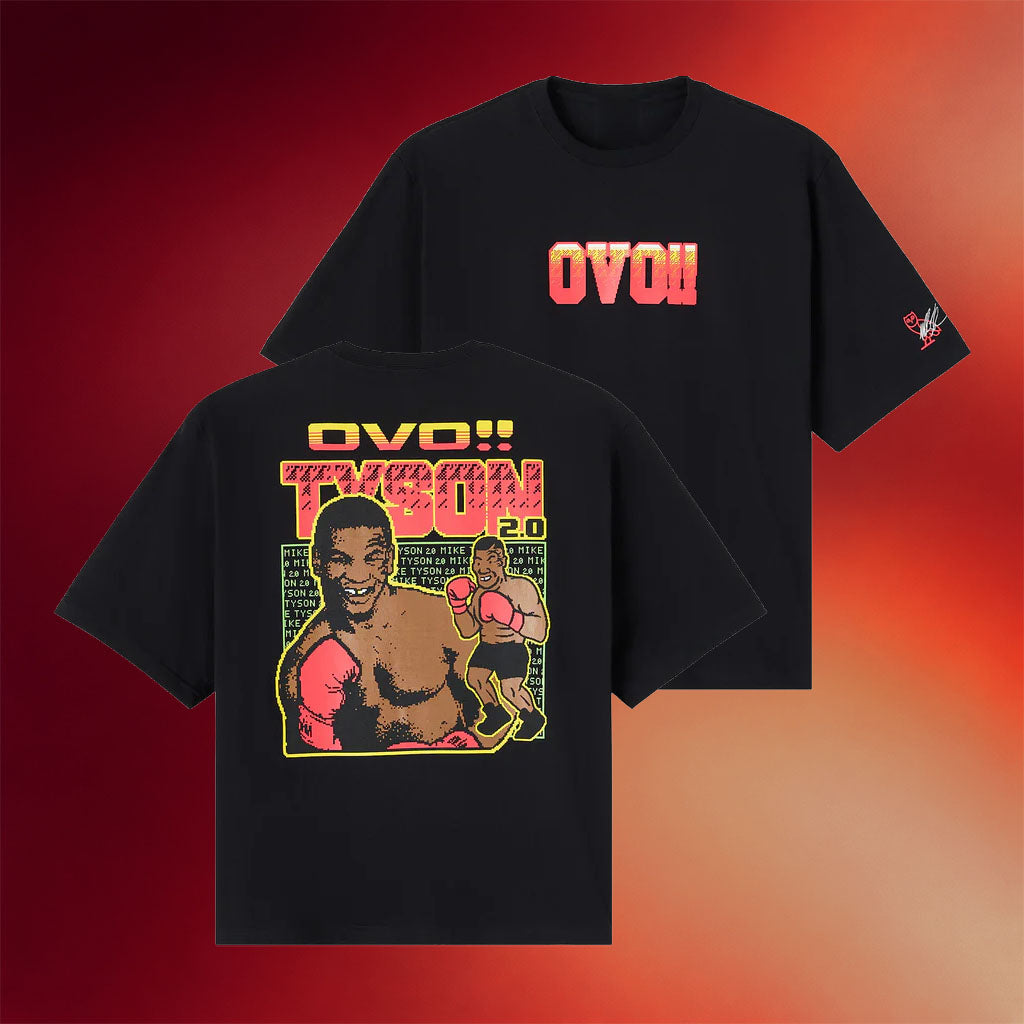 OVO Merch 2026 Tyson Retro T-Shirt Black Boxer Lovers Gifts For Brothers