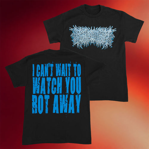 PeelingFlesh Merch 2026 PeelingFlesh Blue Chrome Logo T-Shirt Gifts For Band Fans